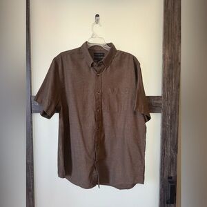 Men’s Banana Republic short sleeve button down